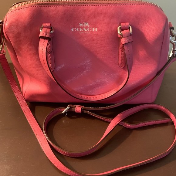 Coach Bags Coach Pink Crossbody Bag Poshmark